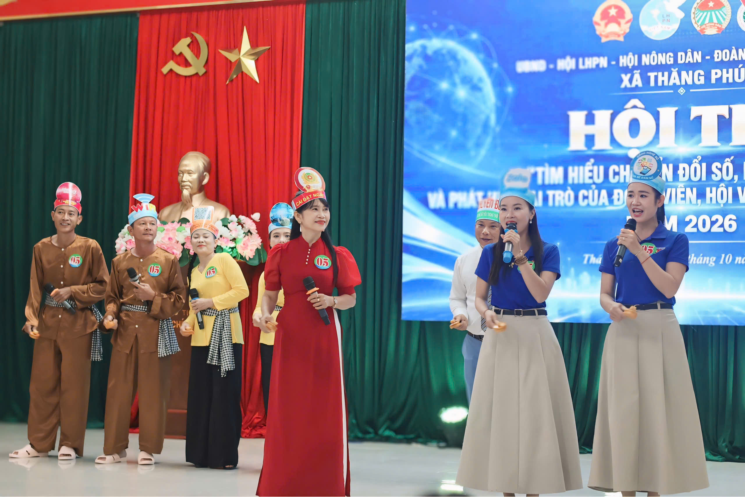 Hội thi tìm hiểu chuyển đổi số của xã Thăng Phú